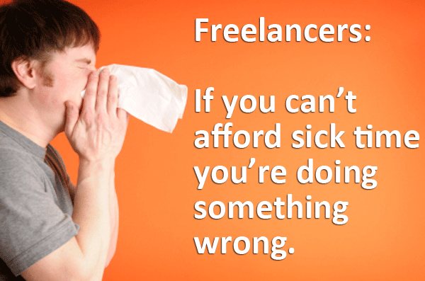 freelance sick time